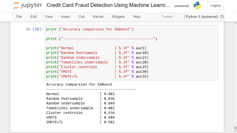 Credit Card Fraud Detection Using Machine Learning Project - VTUPulse.com