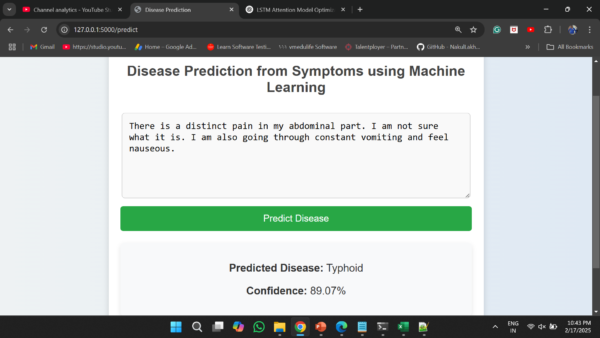 Disease Prediction from Symptoms using Machine Learning with Flask App Project - Image 11