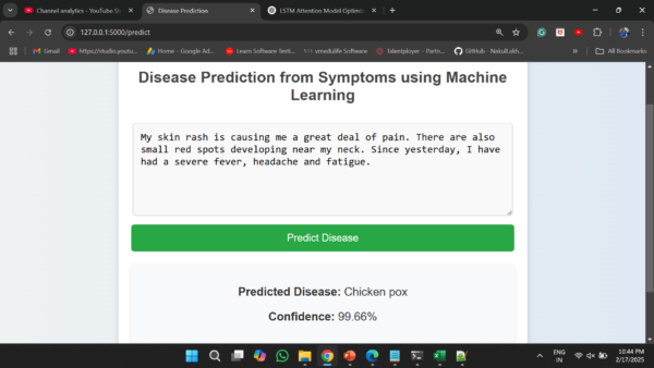 Disease Prediction from Symptoms using Machine Learning with Flask App Project - Image 13