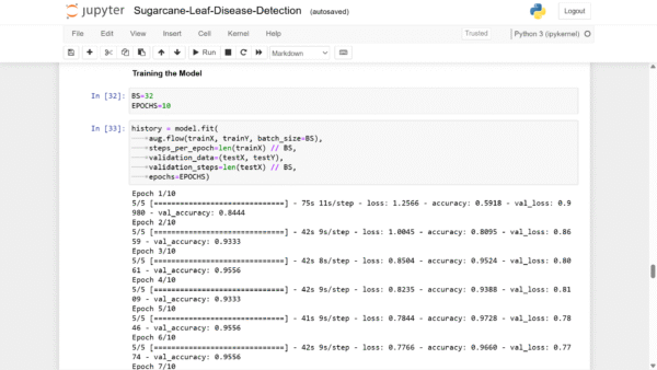 AI-Driven Sugarcane Diseases Detection & Remedy Suggestion with Flask App Final Year Project - Image 7